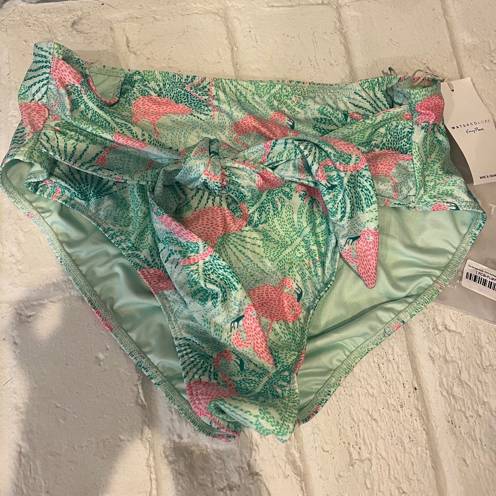 Kenny Flowers Sunshine Stare High Waist Bikini Bottom- XL